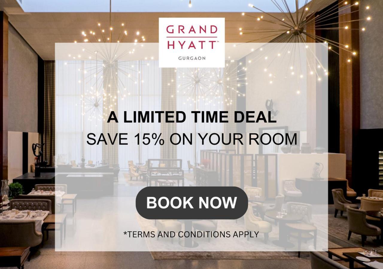 Отель Grand Hyatt Гургаон Экстерьер фото